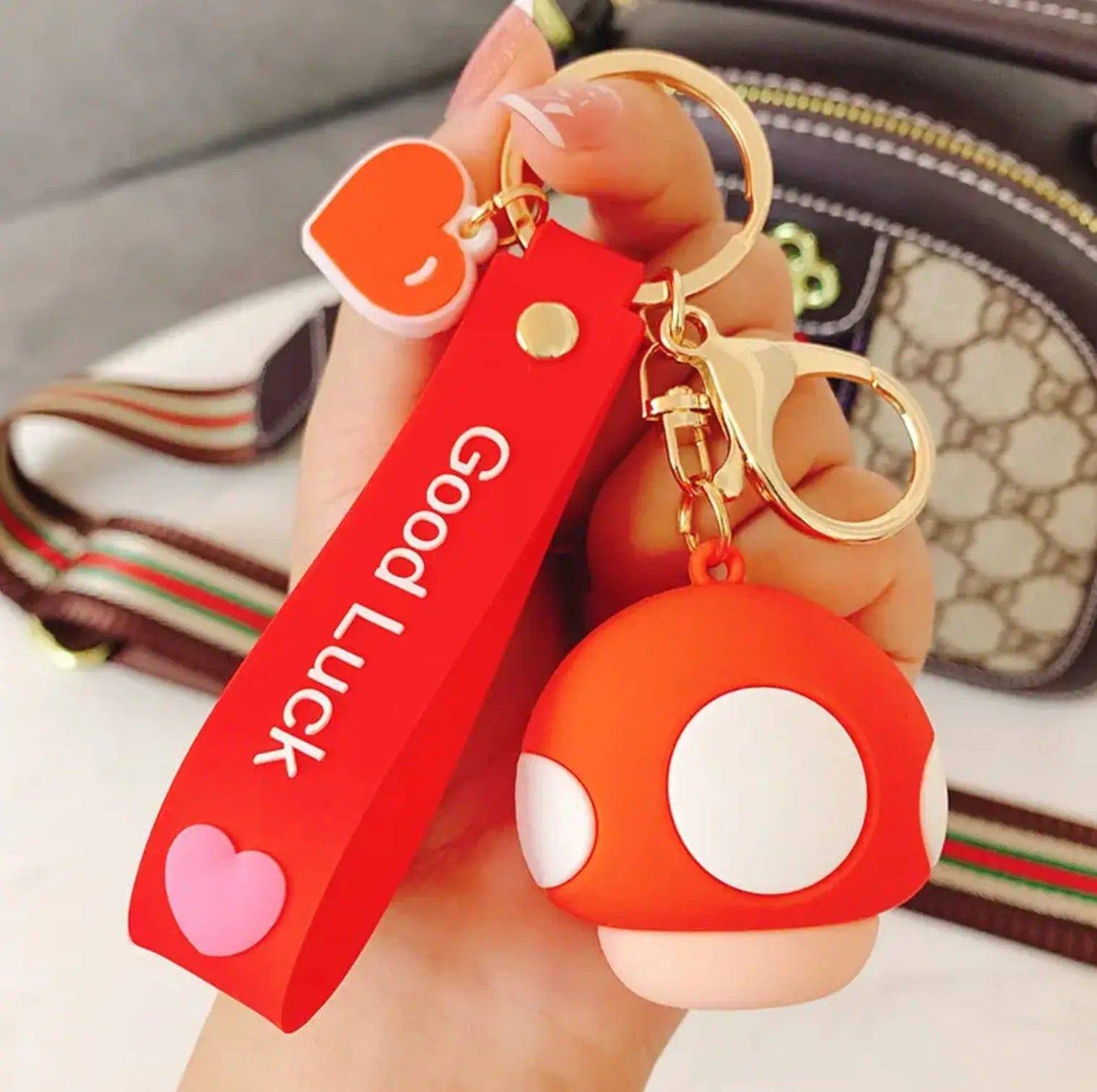 New Super Mario keychain Cartoon 3D