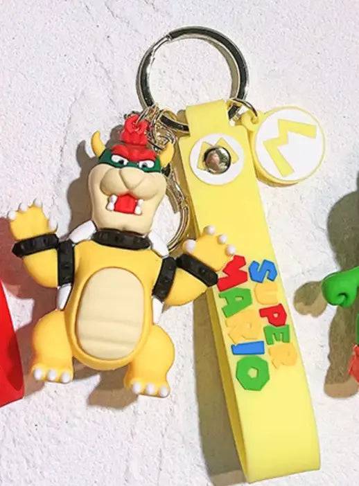 Mario Characters KeyChains and Bag Car Pendant KeyChains