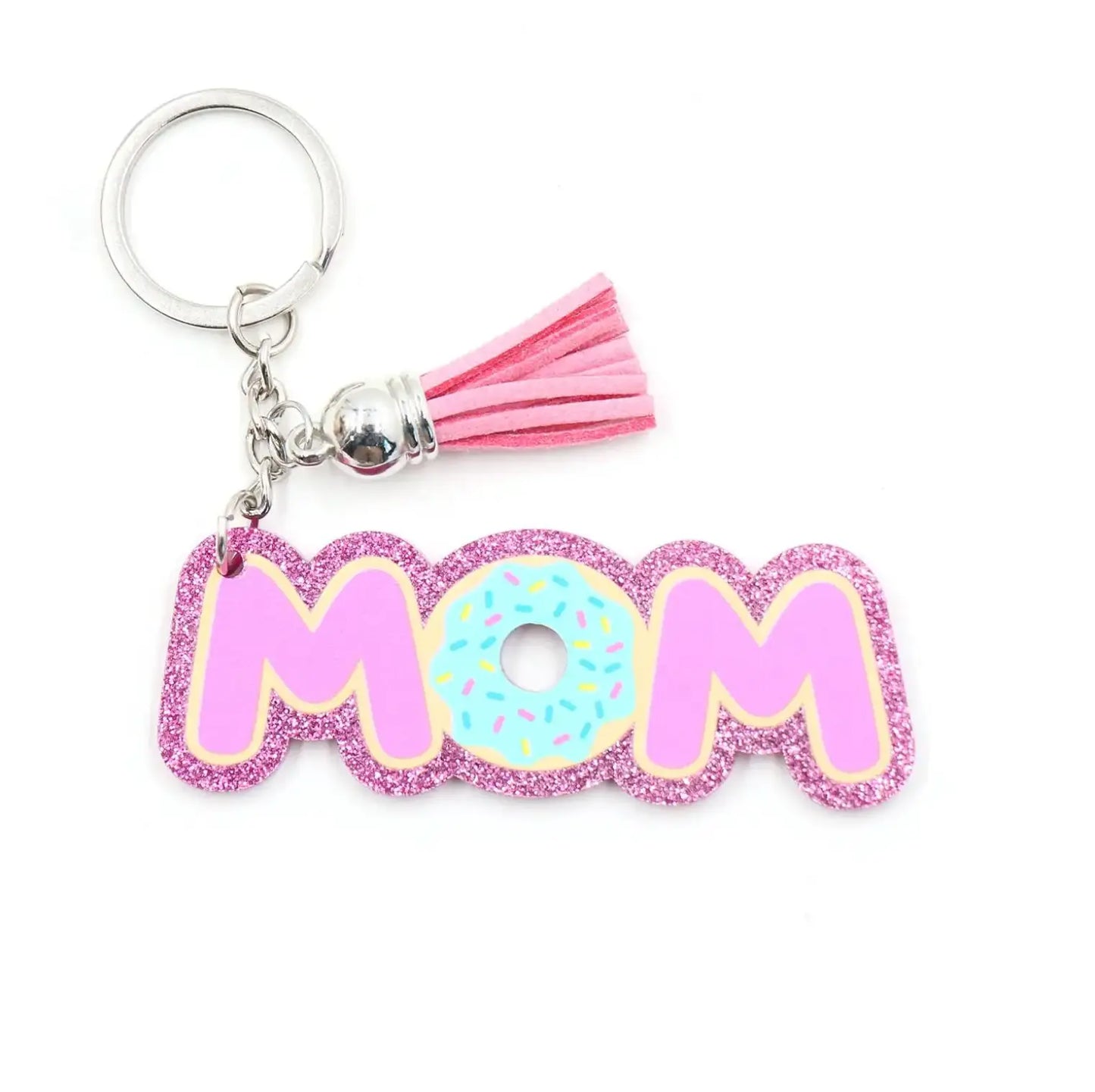 Metal & Acrylic Keychain Mother Series with Tassel UV Printing
