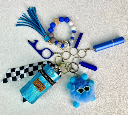 Ball Bead Bracelet Key Chain Perfume Bottle