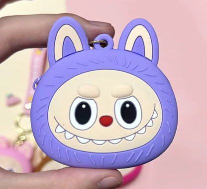 New Fendiz Labubu Keychain Doll Cartoon Cute Accessories for Gifts Fendiz