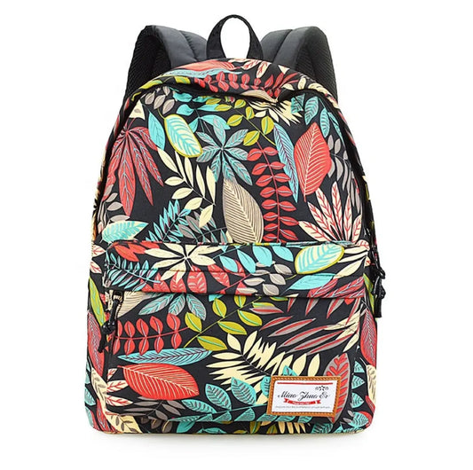 New Classic Backpack PU Leather Simple Casual Daypack Fashion School Bags Student School Bag