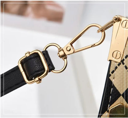 fashionable bag versatile Crossbody Messenger Bag Single Shoulder Mini Vertical Mobile Bag