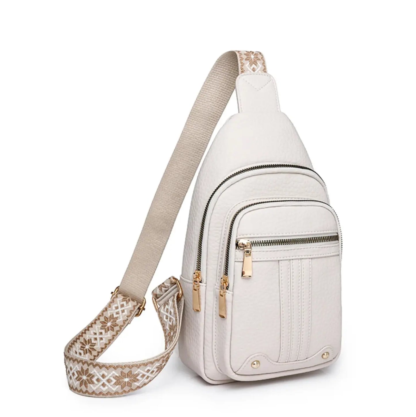 New Novelty fashion bag for ladies Leather Waterproof Ladies Sling Crossbody Bag Chest Bag for Girls