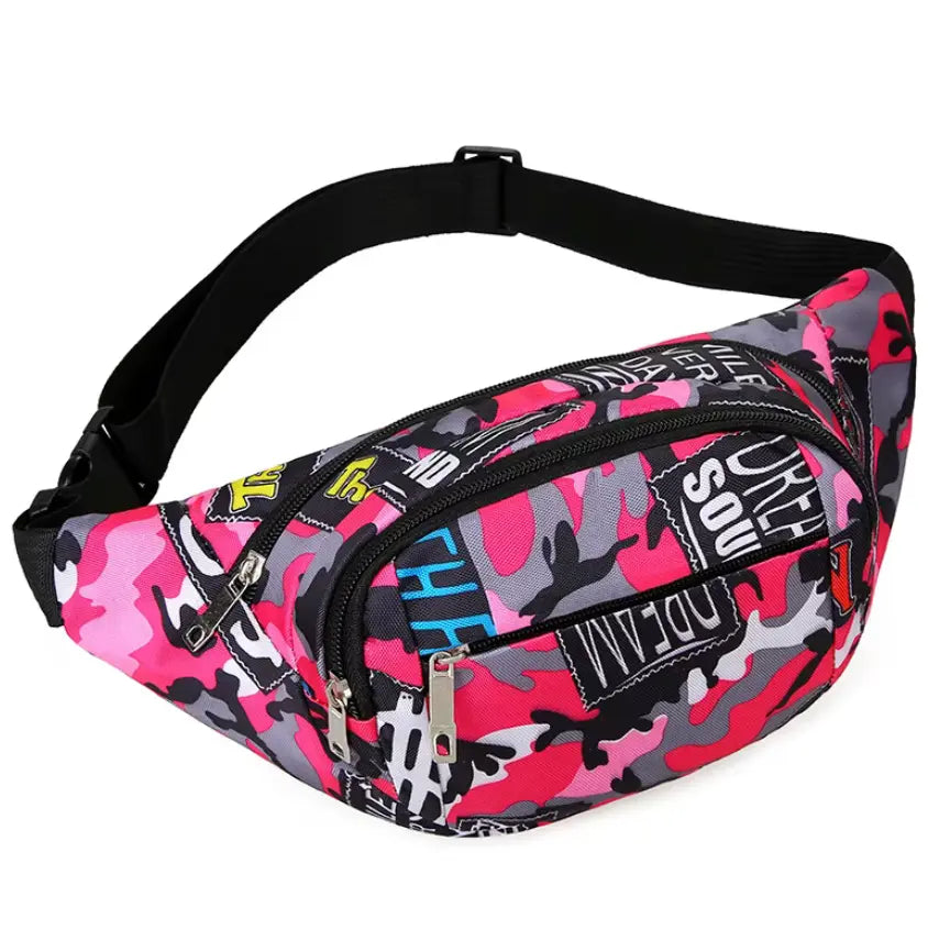 New Fendiz Fanny Waist Bags Crossbody Belt Pack for Men Hip Hop