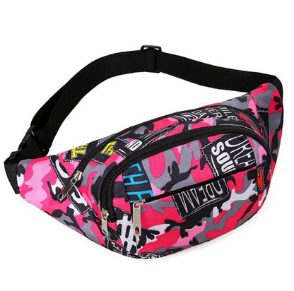 New Fendiz Fanny Waist Bags Crossbody Belt Pack for Men Hip Hop