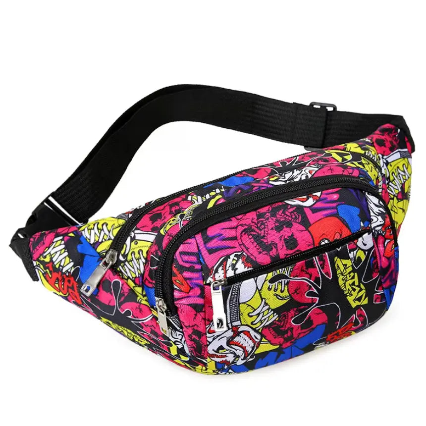 New Fendiz Fanny Waist Bags Crossbody Belt Pack for Men Hip Hop