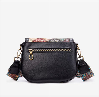 New Westal Genuine Leather Patchwork Purses Handbags and Crossbody Shoulder Bag