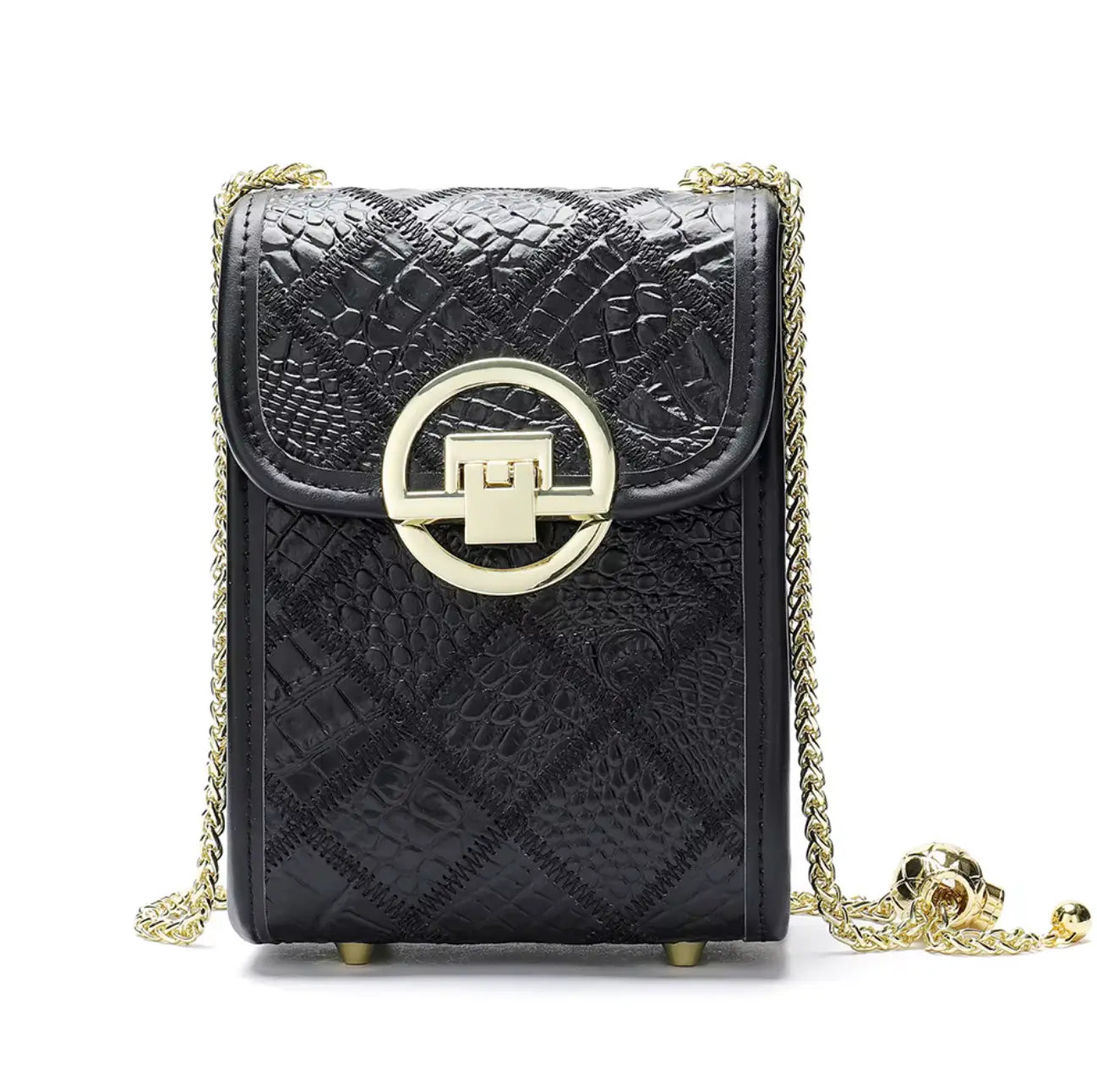 Westal Luxury Bohemia Patchwork Shoulder Sling Bag Cell Phone Purse Genuine Leather Crossbody Bags