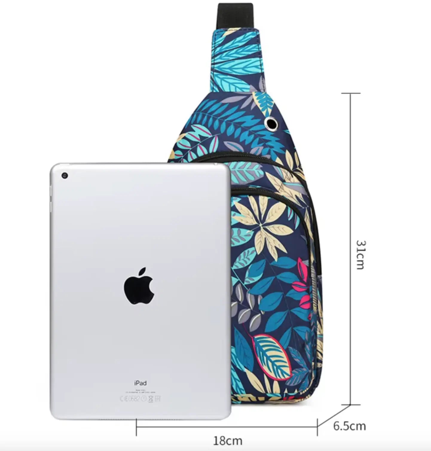 New Fendiz crossbody backpack Small Chest Shoulder Bag Hiking Outdoor