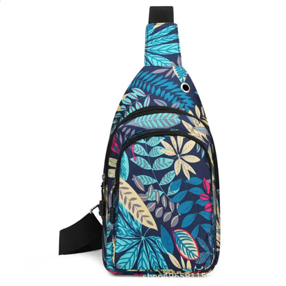 New Fendiz crossbody backpack Small Chest Shoulder Bag Hiking Outdoor