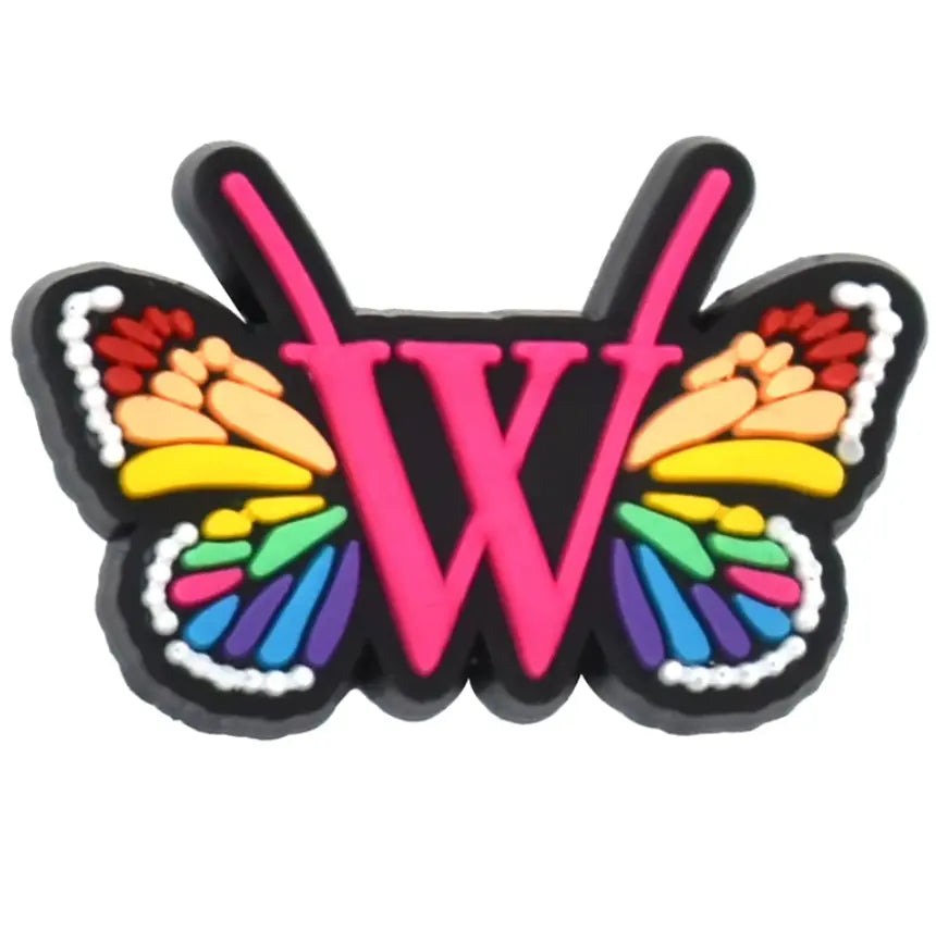 Waterproof straw topper 10mm Butterfly and Letters Cover Accessories for Drink Cups