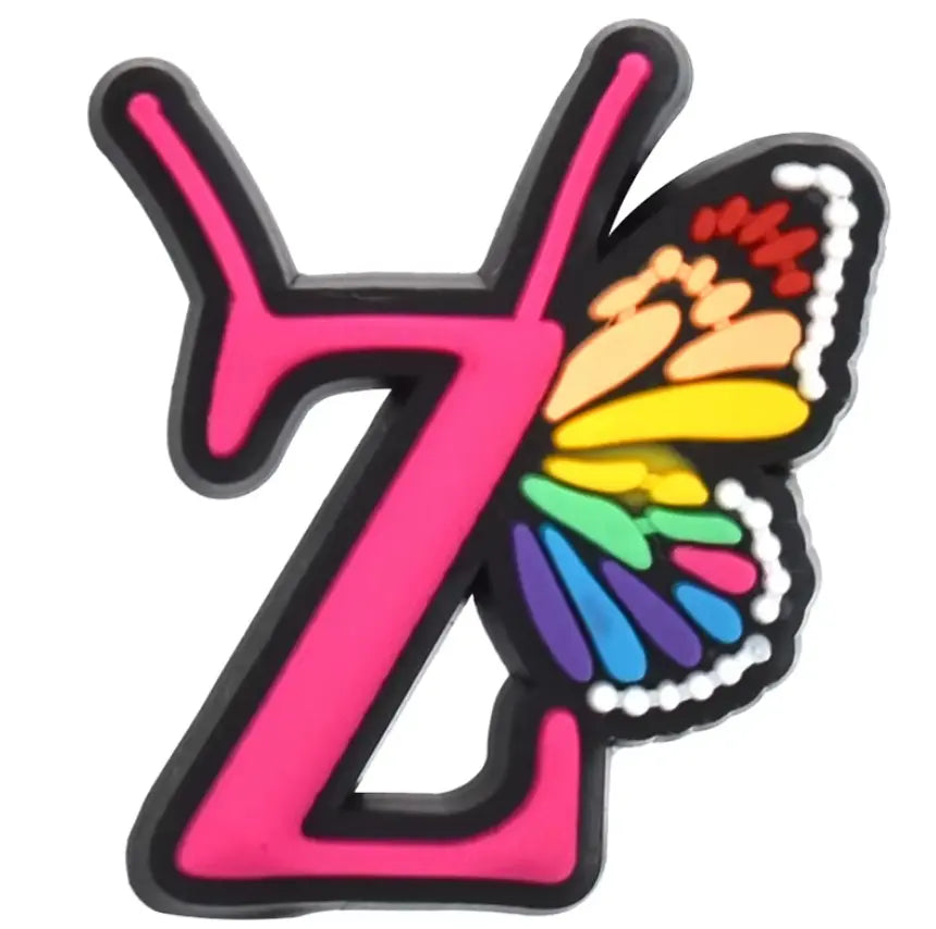 Waterproof straw topper 10mm Butterfly and Letters Cover Accessories for Drink Cups