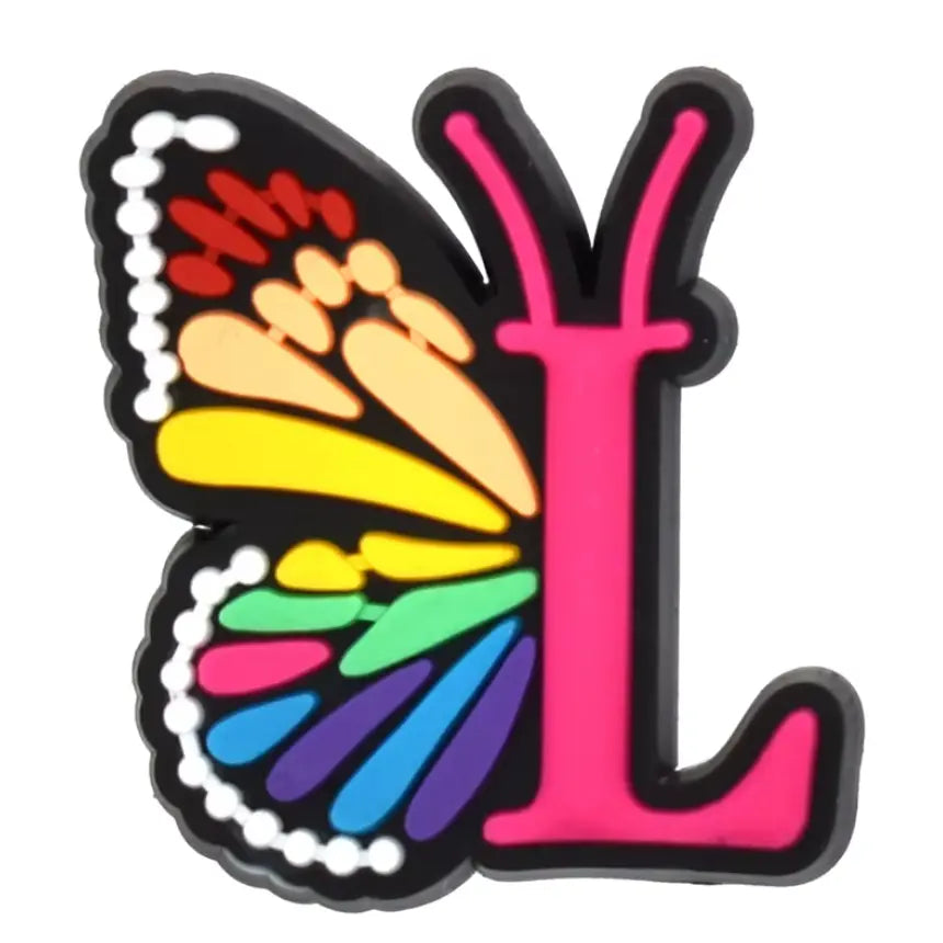 Waterproof straw topper 10mm Butterfly and Letters Cover Accessories for Drink Cups