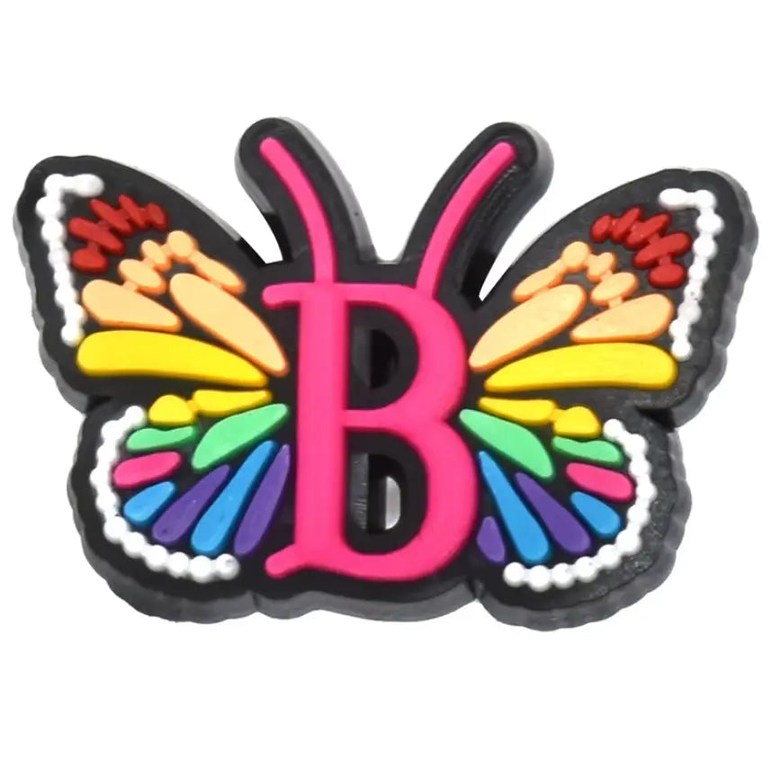 Waterproof straw topper 10mm Butterfly and Letters Cover Accessories for Drink Cups