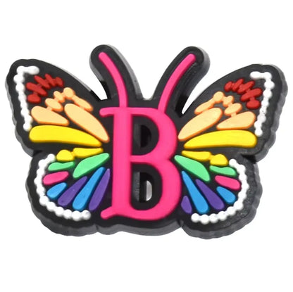 Waterproof straw topper 10mm Butterfly and Letters Cover Accessories for Drink Cups