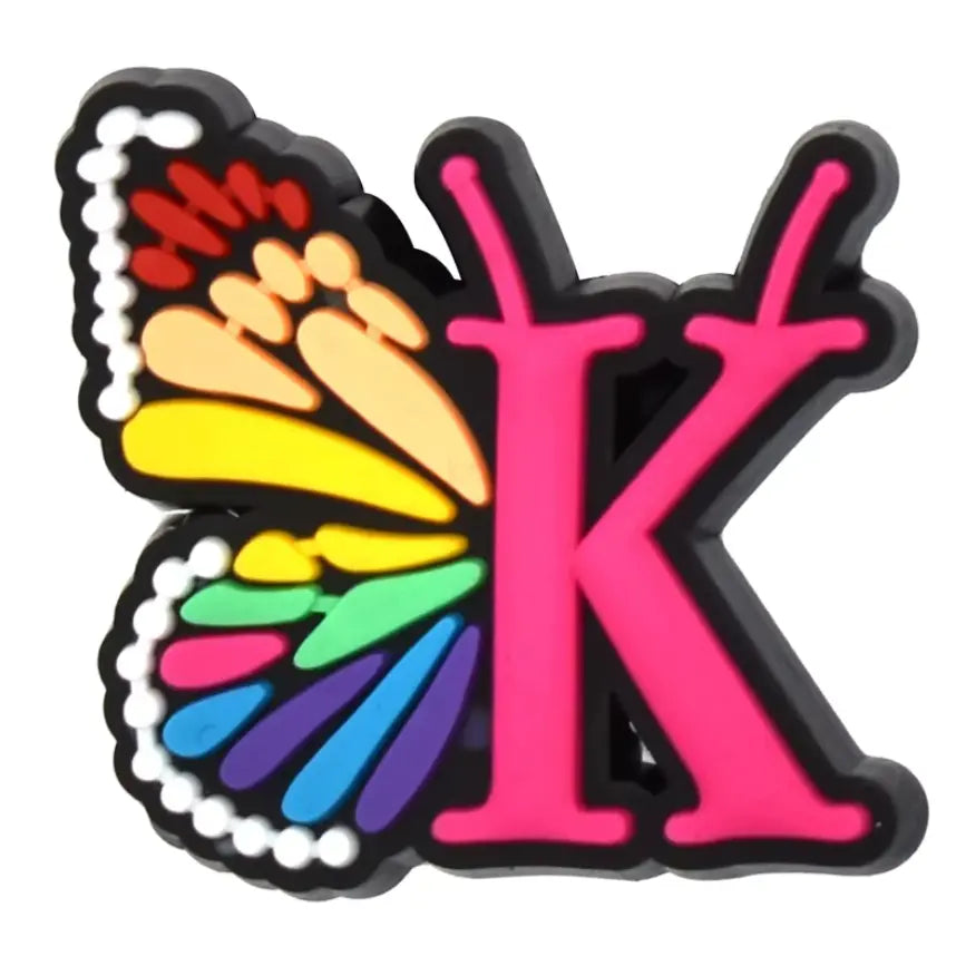 Waterproof straw topper 10mm Butterfly and Letters Cover Accessories for Drink Cups