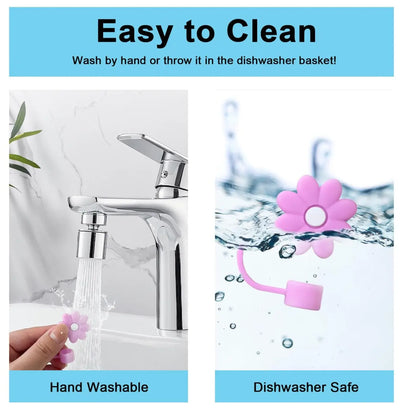 New 10pcs silicone flower straw toppers Reusable Covers and Caps for 9-10mm Straws - Fits Stanley 30 & 40oz Cups