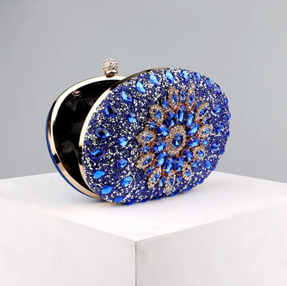 New Diamond Handbag Bridal Wedding Evening Bridal Clutch Purses Fashionable