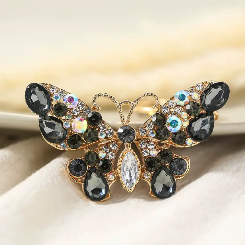 New Bling Butterfly keychain Crystal Rhinestone, Car Keys and Bag Charm