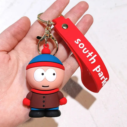 New American Band South Parks Keychain Pendant Kyle Cartman Kenny Stan