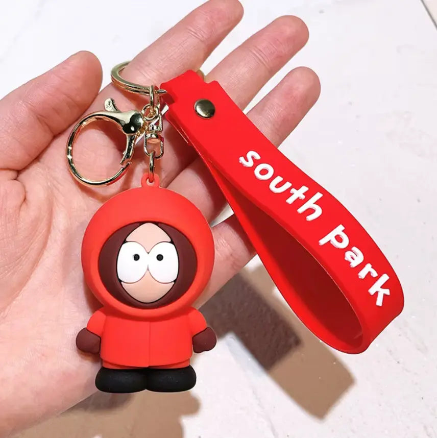 New American Band South Parks Keychain Pendant Kyle Cartman Kenny Stan