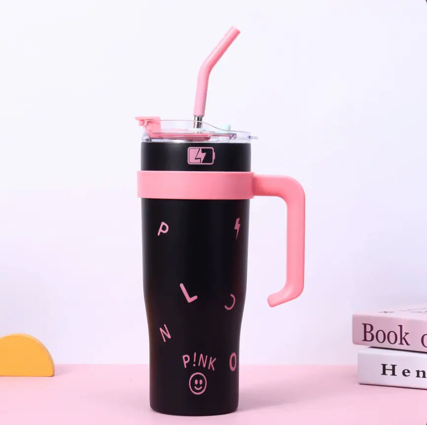 Fendiz Appearance Strawberry Bear Mickey Mouse Mug 30 oz Stainless Steel Tumbler