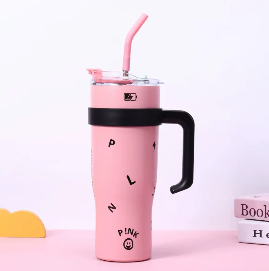 Fendiz Appearance Strawberry Bear Mickey Mouse Mug 30 oz Stainless Steel Tumbler