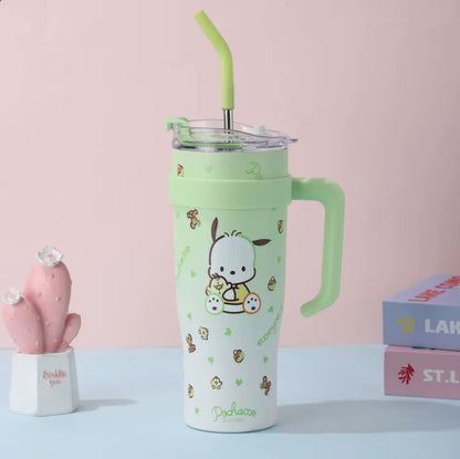 Fendiz Appearance Strawberry Bear Mickey Mouse Mug 30 oz Stainless Steel Tumbler