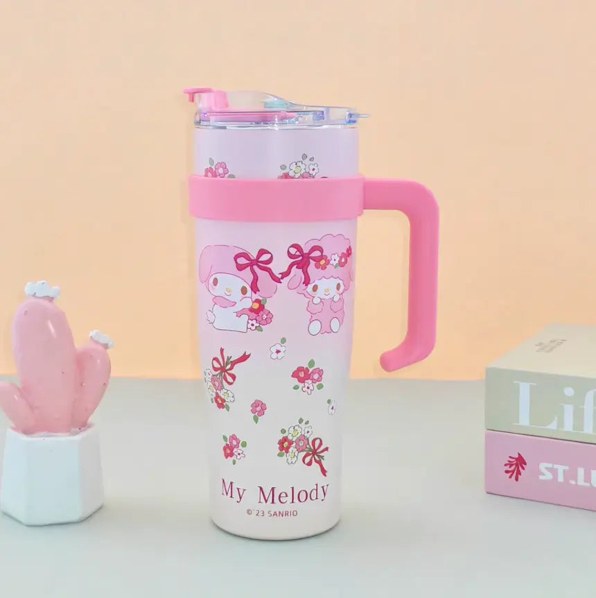 Fendiz Appearance Strawberry Bear Mickey Mouse Mug 30 oz Stainless Steel Tumbler