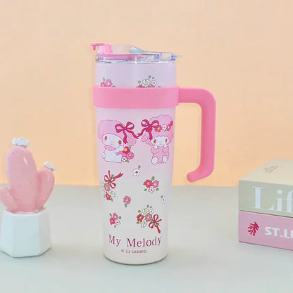 Fendiz Appearance Strawberry Bear Mickey Mouse Mug 30 oz Stainless Steel Tumbler