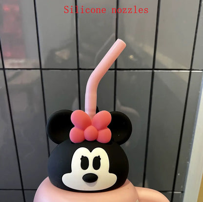 Fendiz Appearance Strawberry Bear Mickey Mouse Mug 30 oz Stainless Steel Tumbler