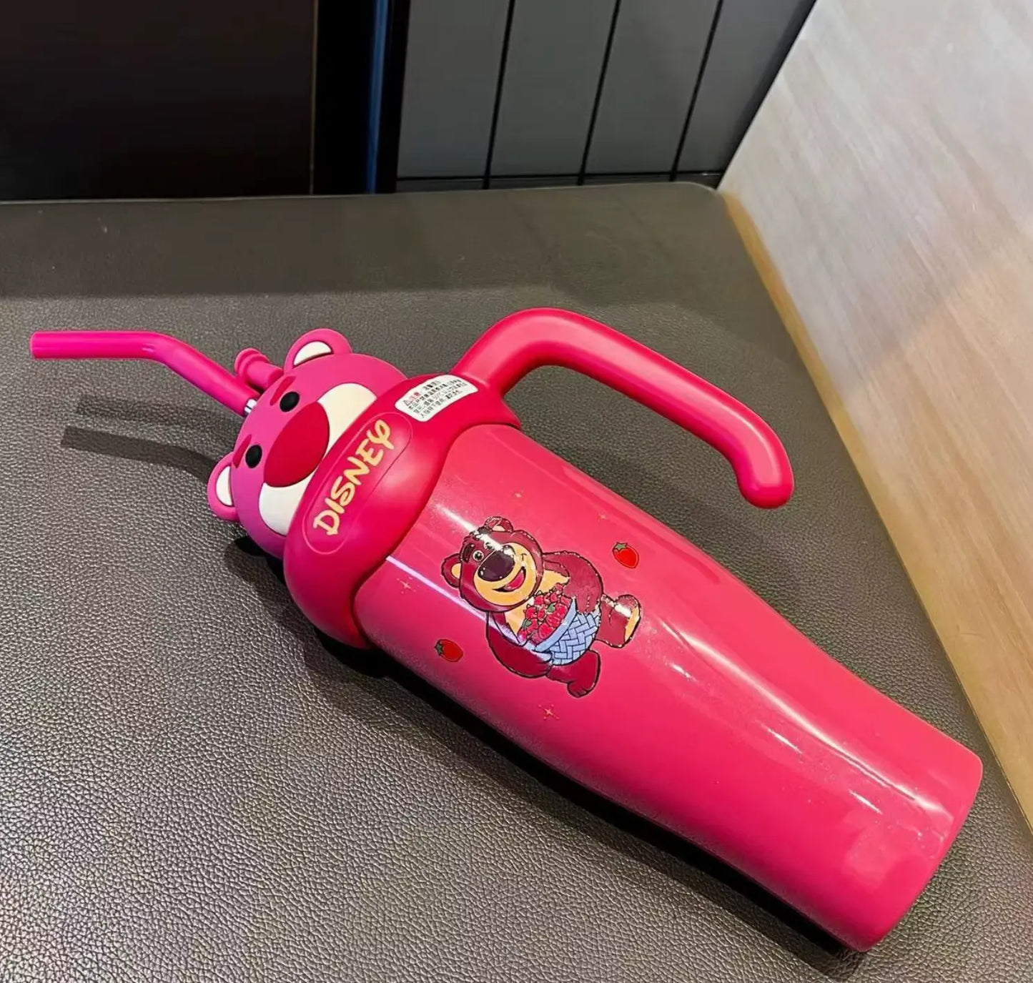 Fendiz Appearance Strawberry Bear Mickey Mouse Mug 30 oz Stainless Steel Tumbler