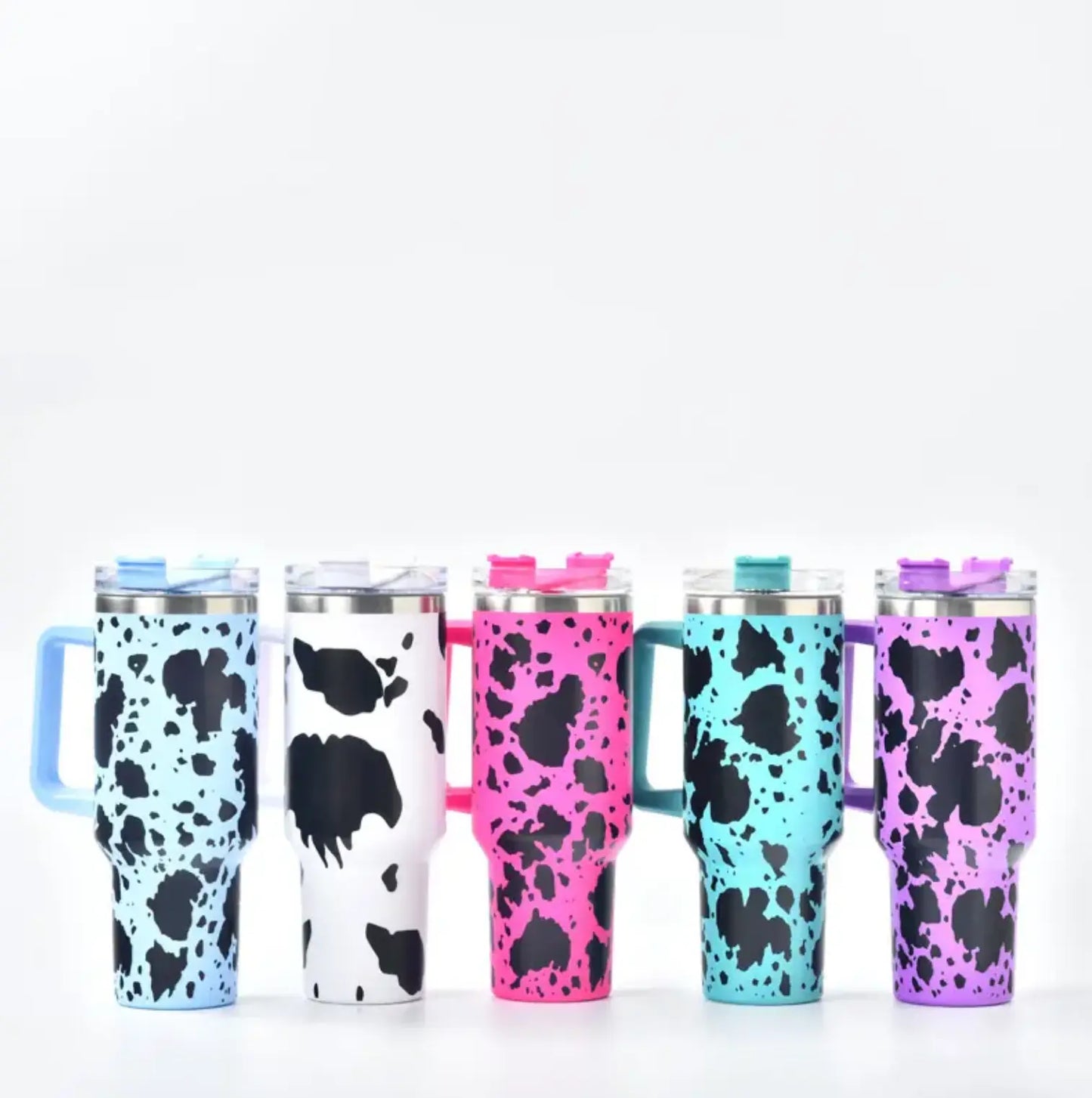 40oz Stainless Steel Double Metal Cup Travel Coffee Tumbler