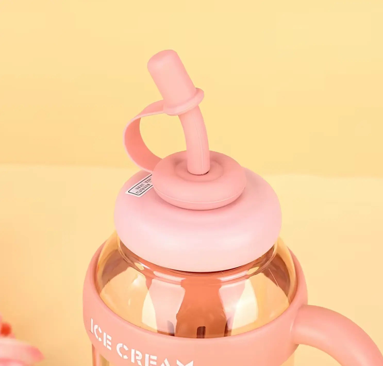 Ice Cream Tumbler Tumbler and Straw Tumbler Ice Cream 44oz Water Bottle With Straw and Tea Infuser