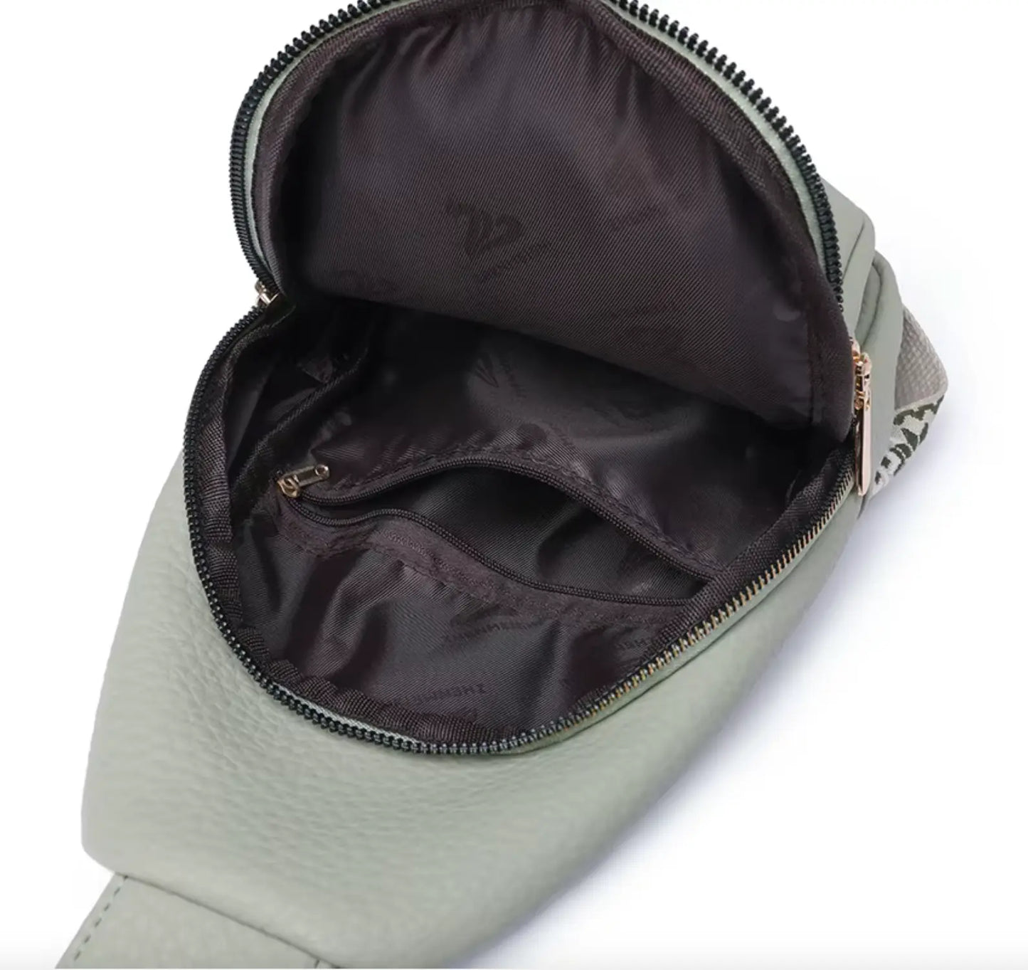 Fendiz Ladies Sling Bag Vegan Leather Waterproof Ladies Sling Crossbody, Chest Bag.