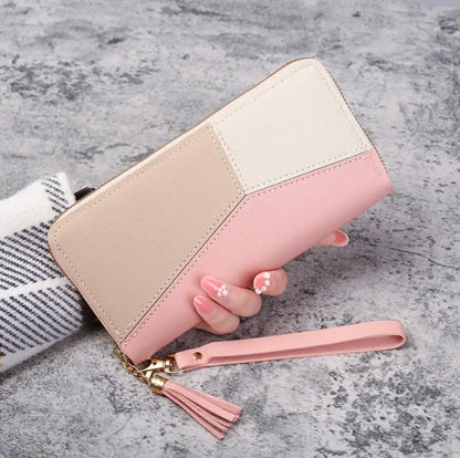 Italian New Long Wallet, Zipper, Large-capacity Mobile Phone Wallet, Multi-functional