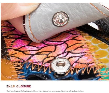 New Fendiz Multicolor Wallets Genuine Leather Card Holder Large Purses